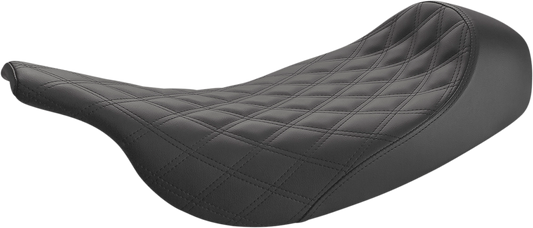 Asiento individual Renegade Lattice Stitch - Asiento individual Renegade - Cosido en celosía - Negro - FL '97-'07