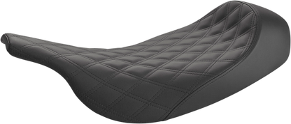 Asiento individual Renegade Lattice Stitch - Asiento individual Renegade - Cosido en celosía - Negro - FL '97-'07