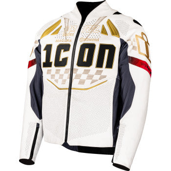 Chamarra Icon Contra3 Rizz Rizz - Blanca
