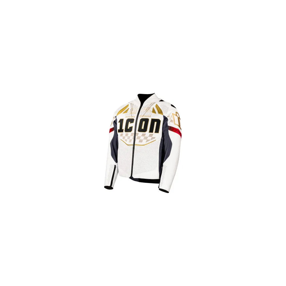 Chamarra Icon Contra3 Rizz Rizz - Blanca
