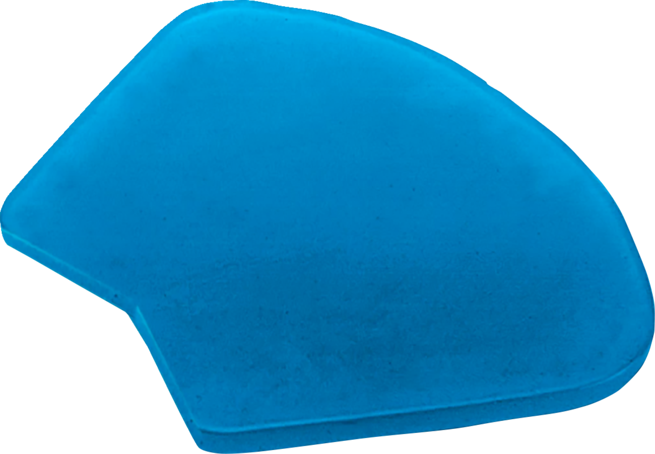 Almohadilla para asiento de gel en bruto GelCore™ Do-It-Yourself - Almohadilla - Hágalo usted mismo - Extra grande - En bruto - Azul