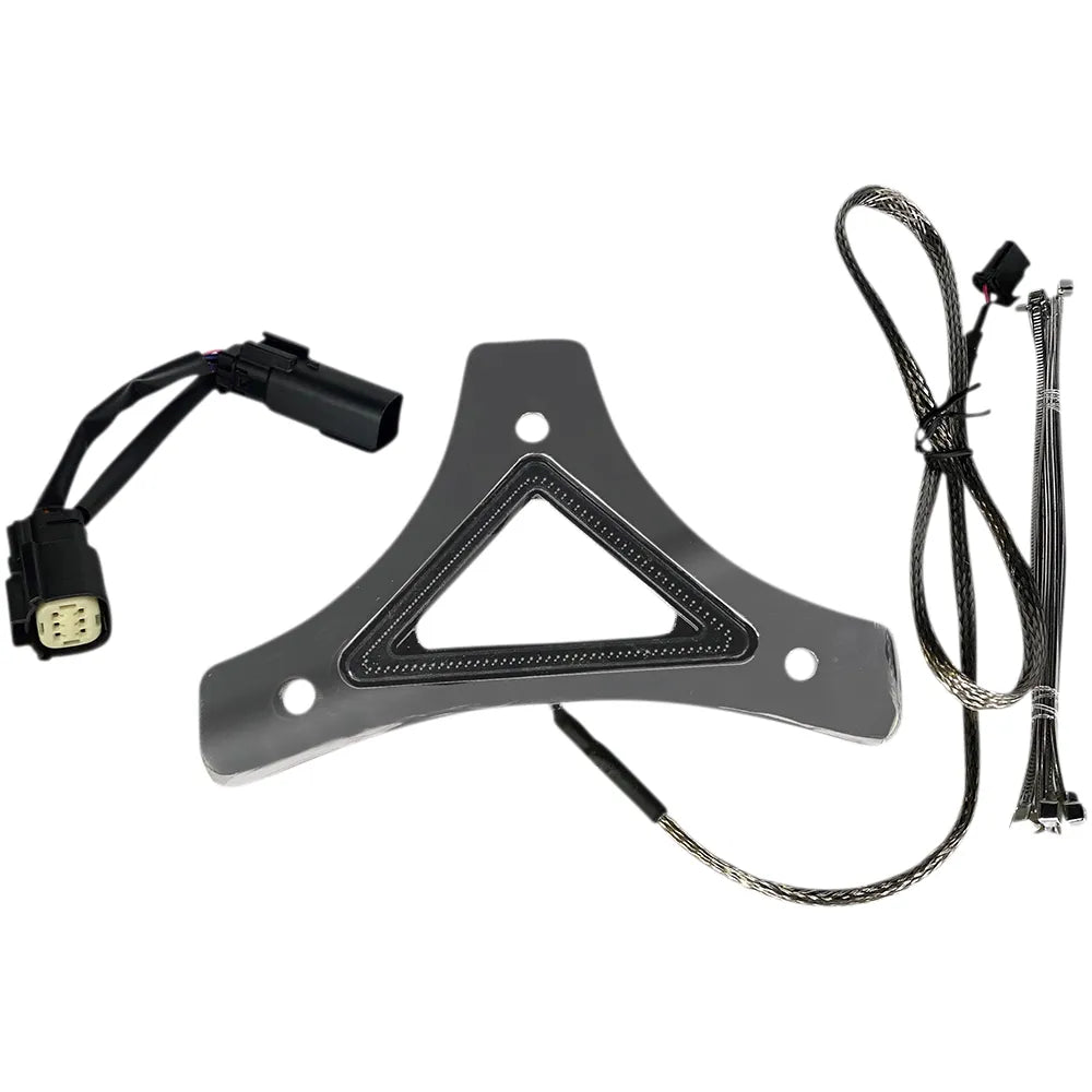 LED Backrest Light - Run/Brake - Chrome