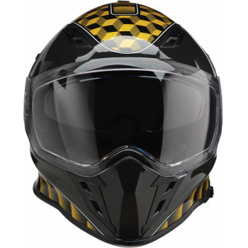 Casco Z1R Nemesis Thunderbird - Amarillo