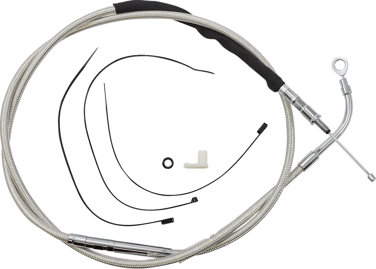 Cable de embrague de acero inoxidable pulido de alta eficiencia - Cable de embrague de acero inoxidable pulido de alta eficiencia - 71-3/4"