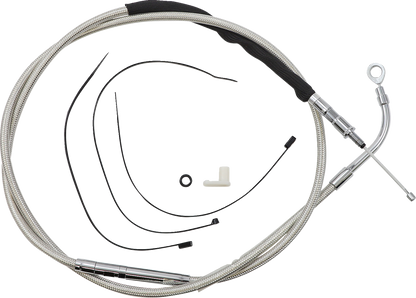 Cable de embrague de acero inoxidable pulido de alta eficiencia - Cable de embrague de acero inoxidable pulido de alta eficiencia - 71-3/4"