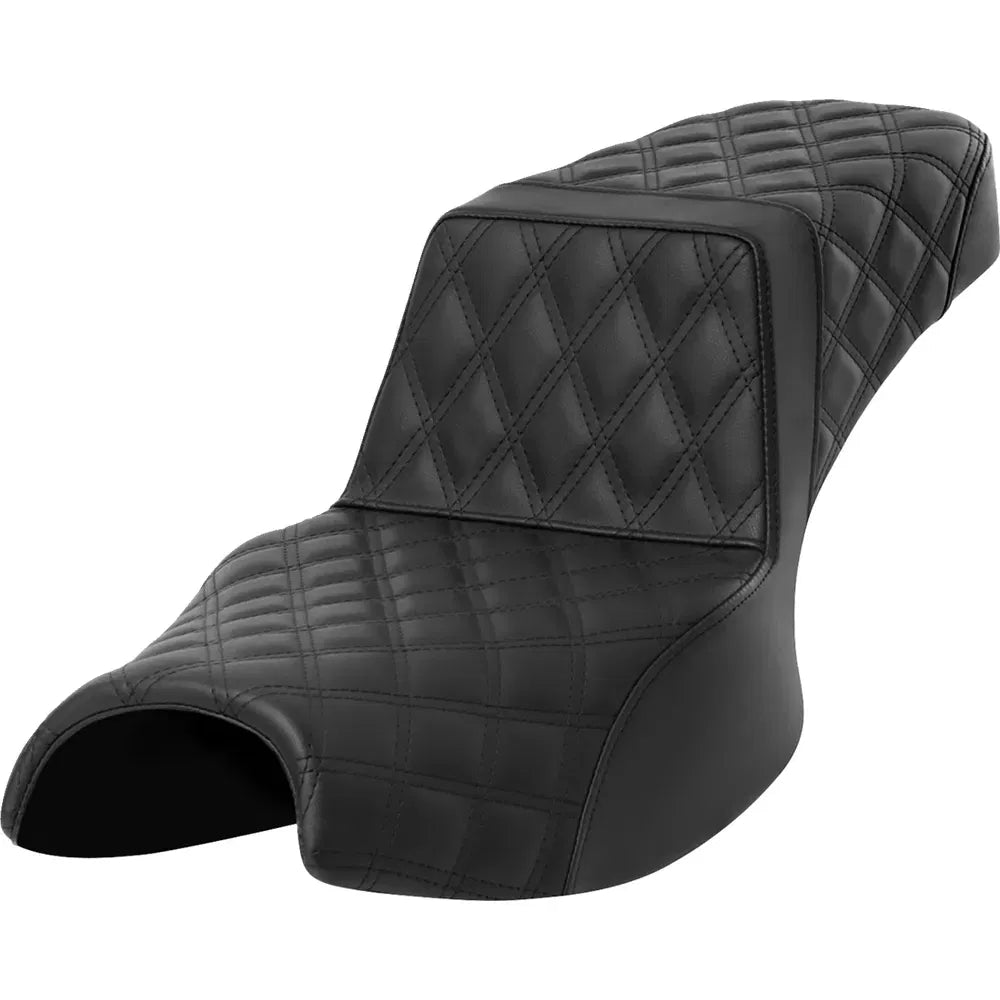 Asiento Saddlemen Step-Up Lattice Stitched Full Lattice Stitch Extended Reach Challenger '20-'24