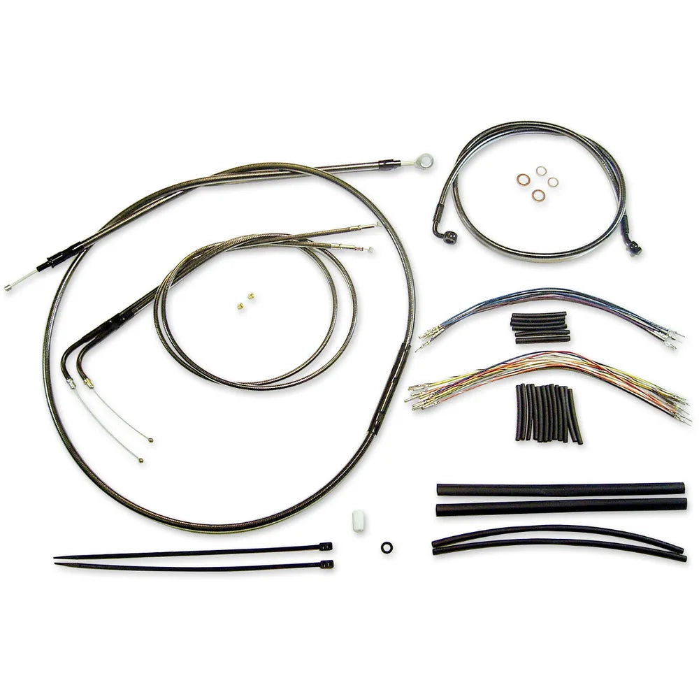 Kit de instalación de manillar de diseño Black Pearl™ - Kit de instalación de manillar de diseño Black Pearl™ - 15"-17" - Dyna '96-'05