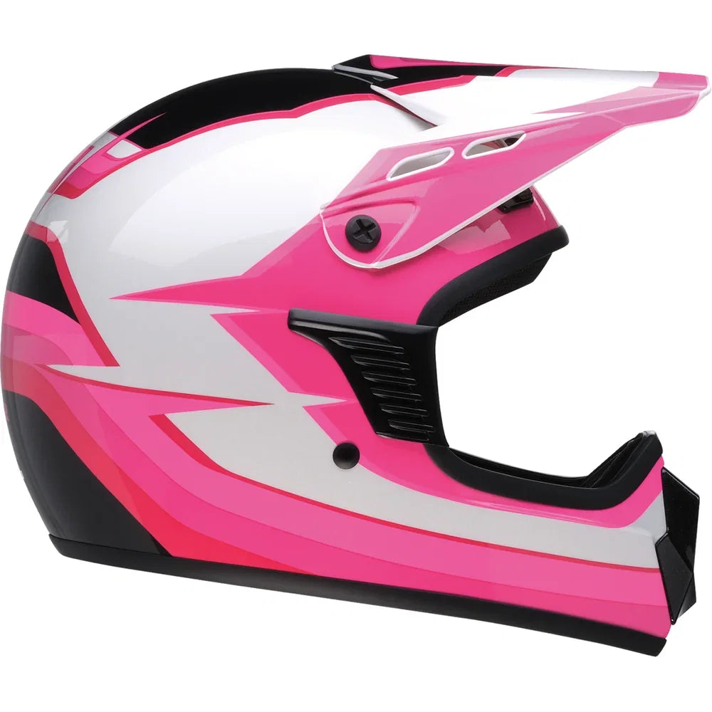 Casco Z1R Child Dirt Maxx Vortex Pink/White