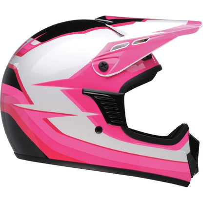 Casco Z1R Child Dirt Maxx Vortex Pink/White