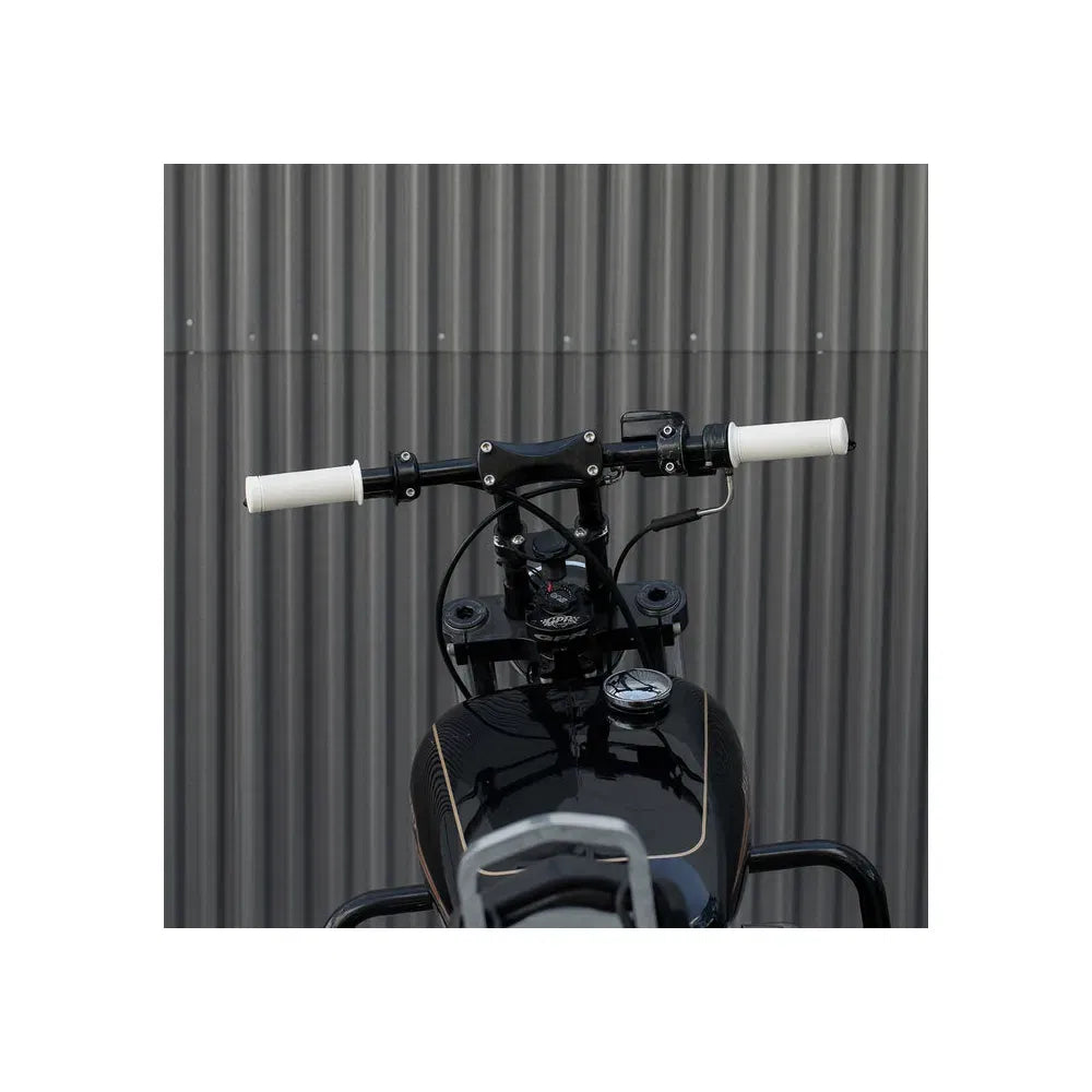 Cubiertas de puños Biltwell Kung Fu 1" - blanco