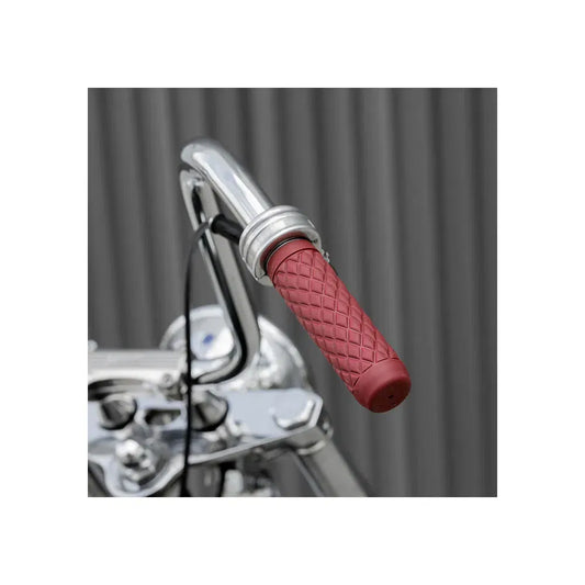 Cubiertas de puños Biltwell Torker 7/8" - oxblood