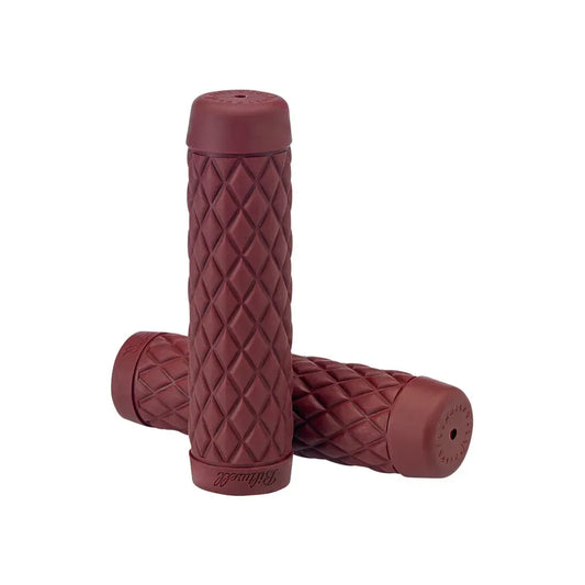 Cubiertas de puños Biltwell Torker 7/8" - oxblood