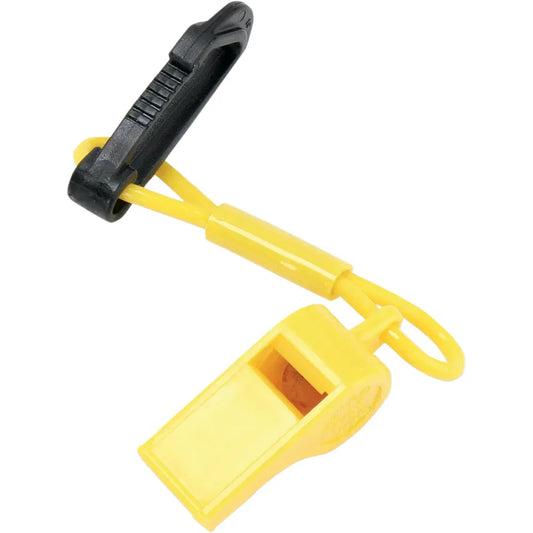 Whistle With Clip - Yellow