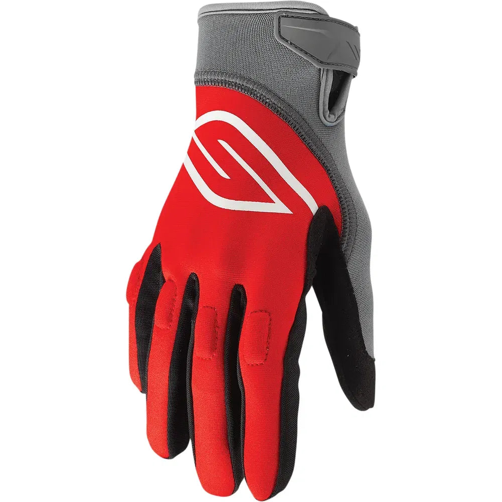Circuit Gloves - Red/Charcoal - XL