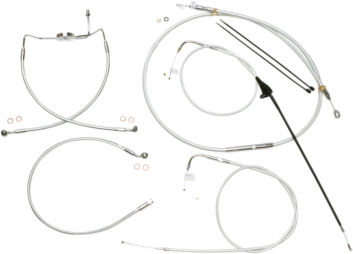Kit de instalación de manillar de diseño Sterling Chromite II® - Kit de instalación de manillar de diseño Sterling Chromite II® - 10" - Touring '96-'06