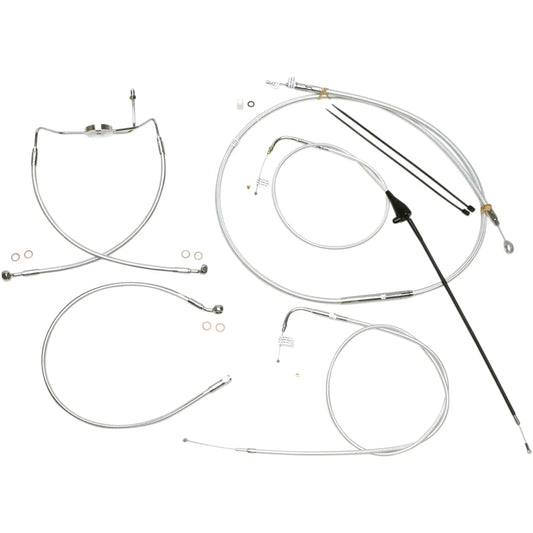 Kit de instalación de manillar de diseño Sterling Chromite II® - Kit de instalación de manillar de diseño Sterling Chromite II® - 10" - Touring '96-'06