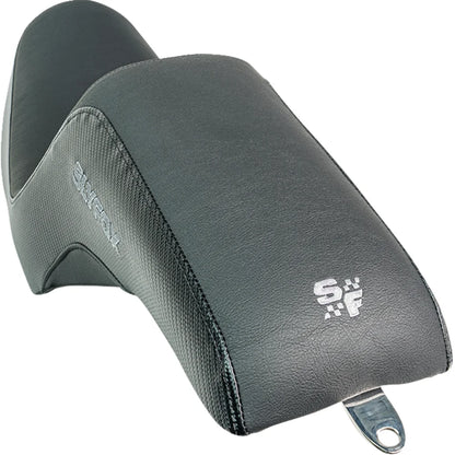 Asiento SLYFOX The Drifter Drifter Gray Logo Black Vinyl Smooth FXR '82-'00