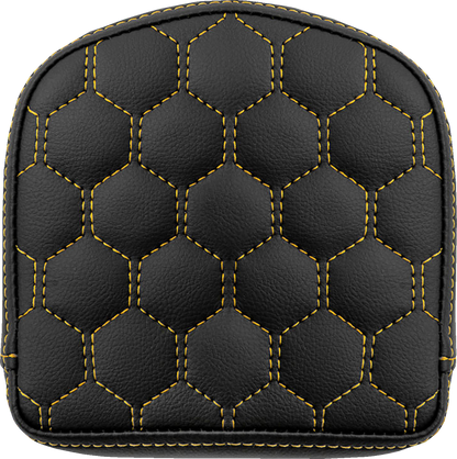 Almohadilla para respaldo del respaldo RoadSofa™ - Almohadilla para respaldo del respaldo RoadSofa™ - Panal - Costuras doradas