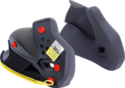 Almohadillas para las mejillas del casco Tourmodular
