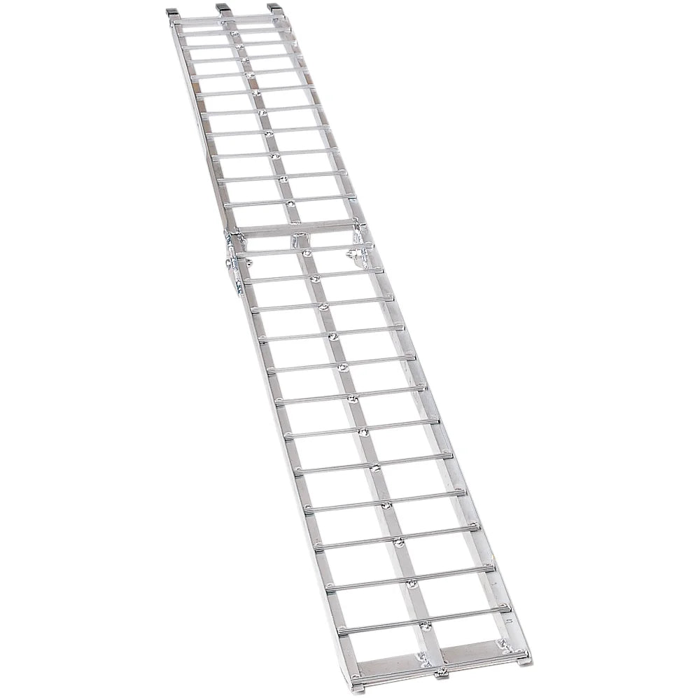 Rampa plegable de aluminio arqueada