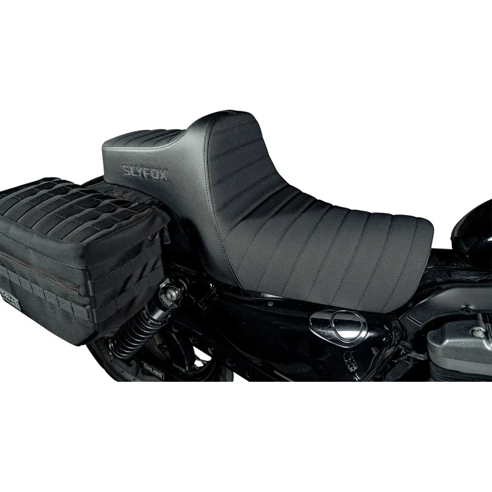Asiento SLYFOX High Noon Vinyl Classic Stitch Black Logo Black Stitch XL '04-'22