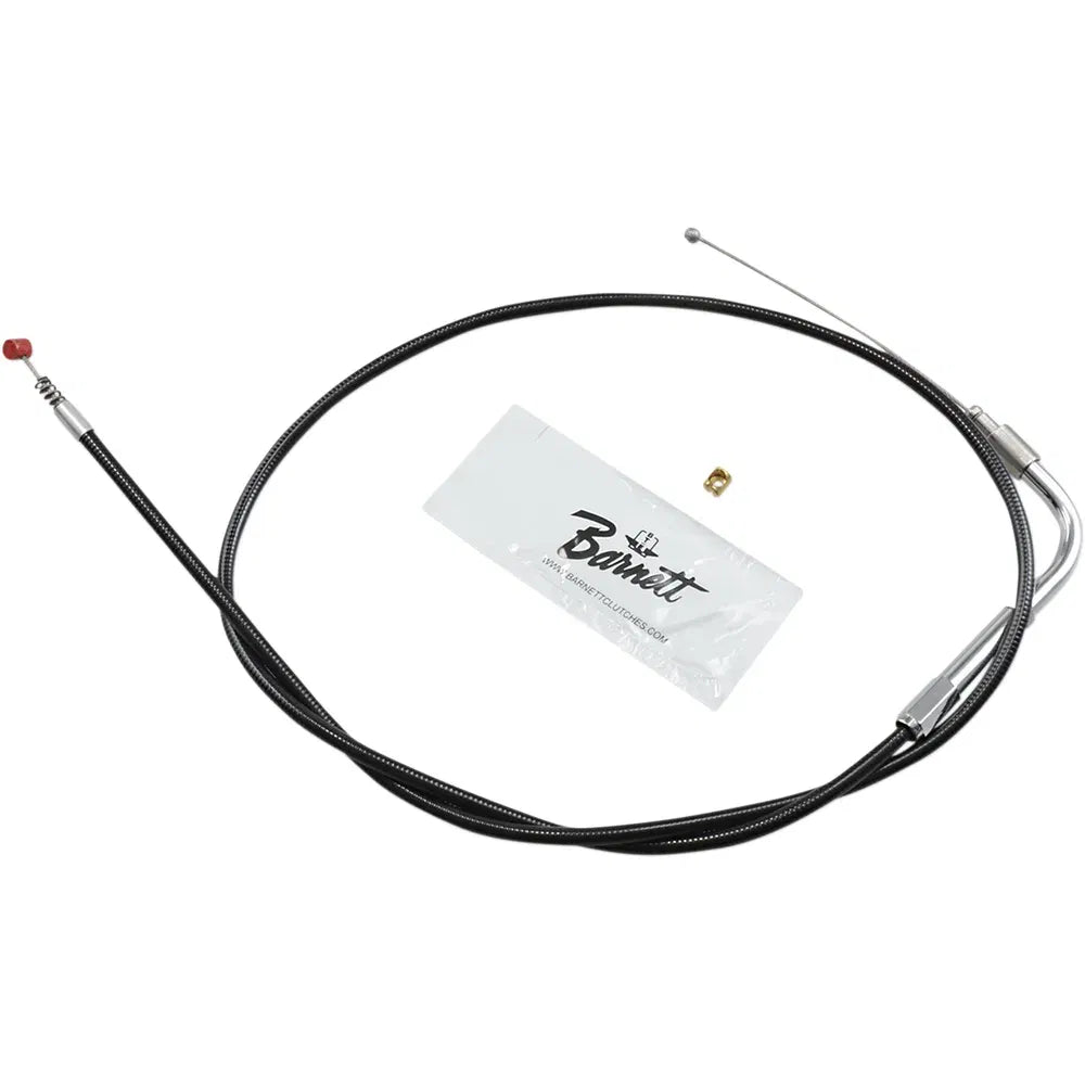 Cable de acelerador/ralentí de vinilo negro