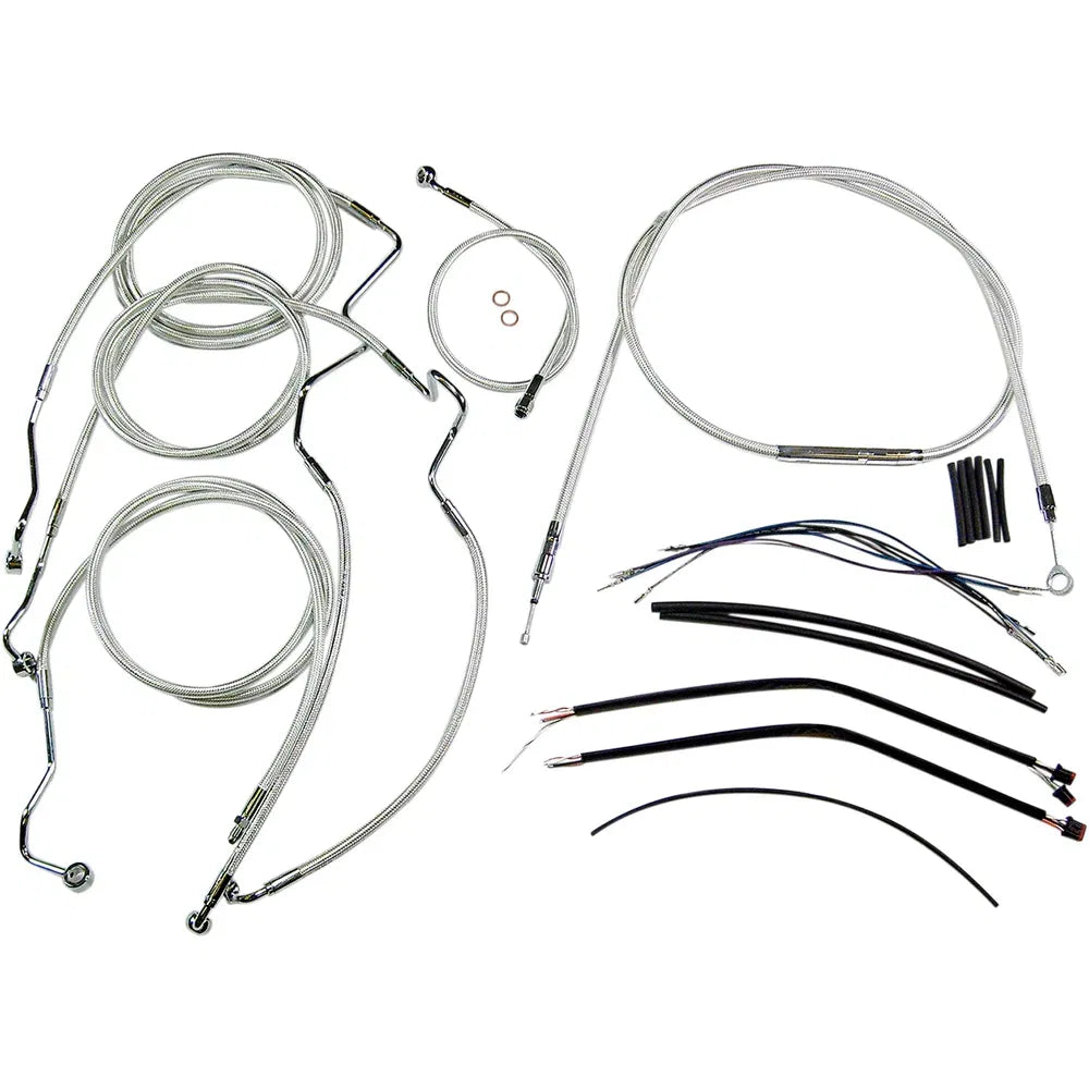 Kit de instalación de manillar de diseñador Sterling Chromite II® - Kit de instalación de manillar de diseñador Sterling Chromite II® - 12"-14" - FLHR '14-'15