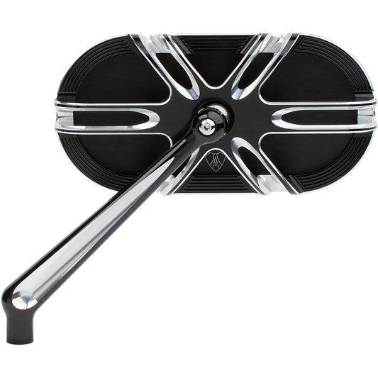 Deep Cut Mirror - Black - Left