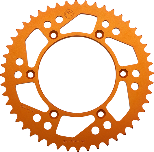 Corona Trasera Aluminio - Corona Trasera - Aluminio - 48 Dientes - Naranja - Husaberg/Husqvarna/KTM