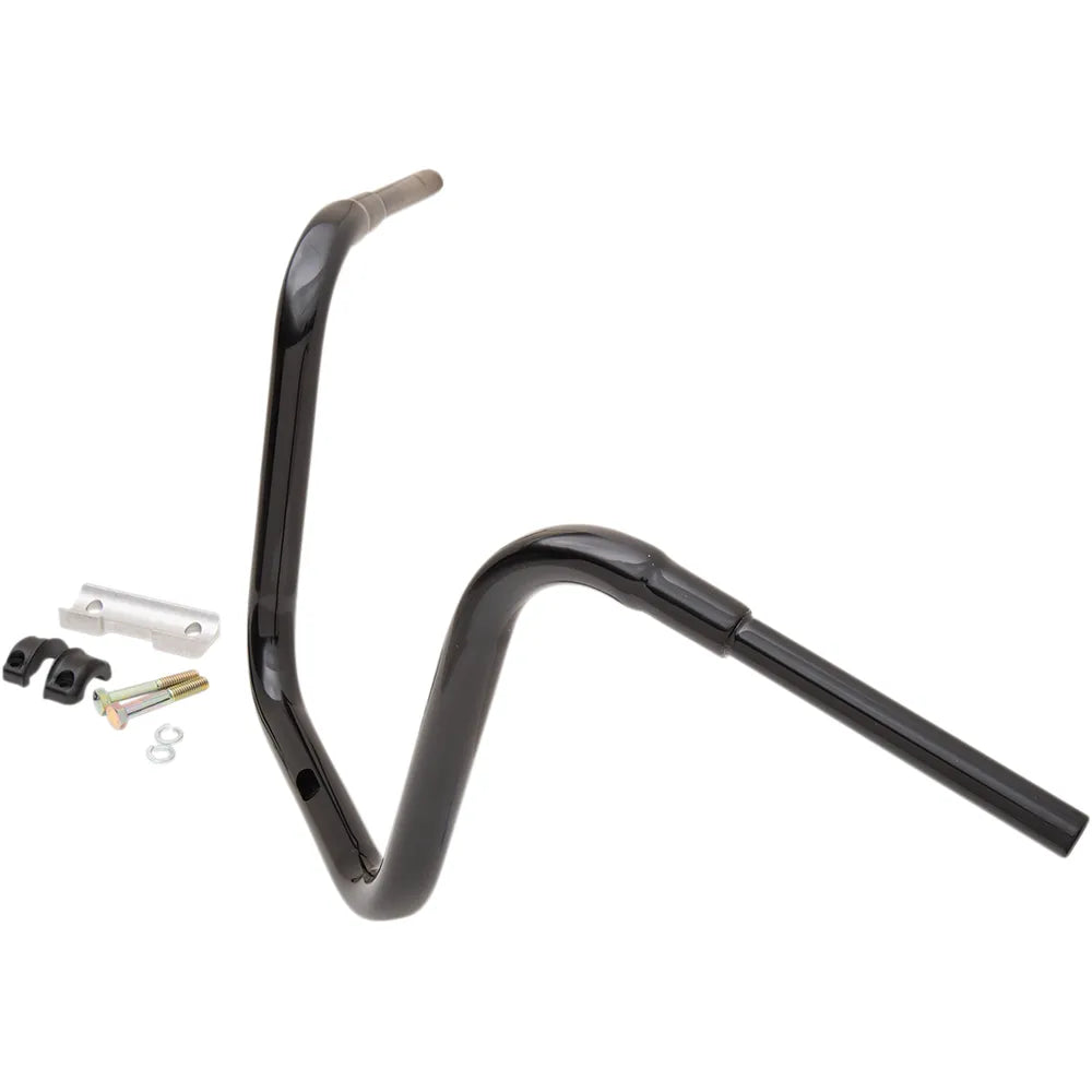 Black 14" Grande Traditional Ape Hanger Handlebar