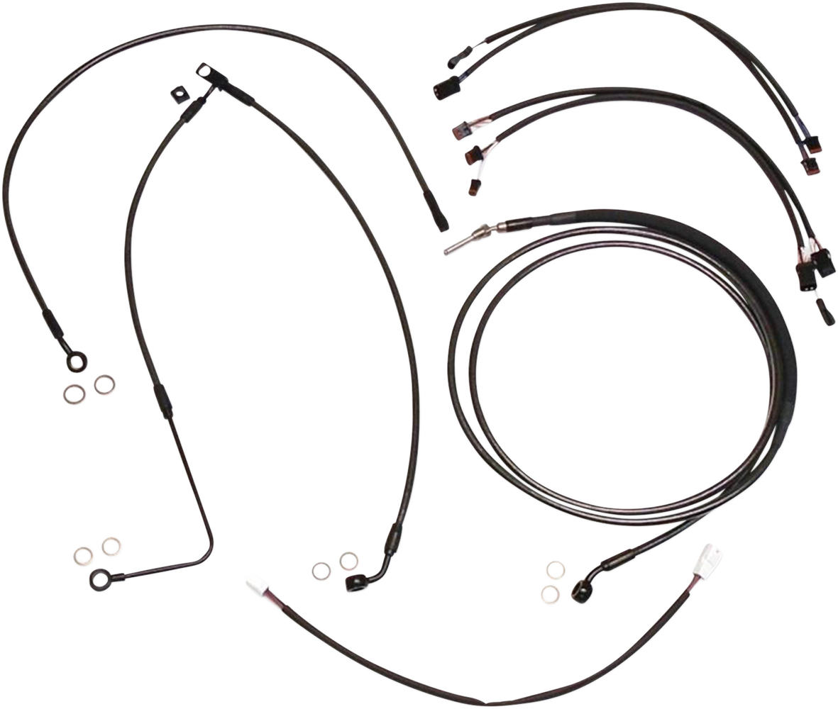 Kit de instalación de manillar de diseño Black Pearl™ - Kit de instalación de manillar de diseño Black Pearl™ - 12"-14" - FLSS '16