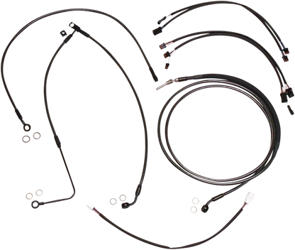 Kit de instalación de manillar de diseño Black Pearl™ - Kit de instalación de manillar de diseño Black Pearl™ - 12"-14" - FLSS '16