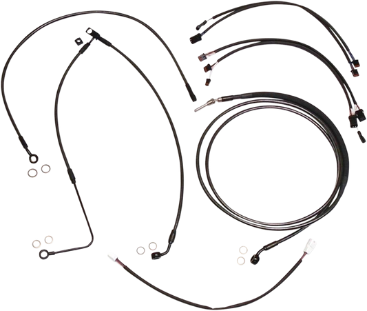 Kit de instalación de manillar de diseño Black Pearl™ - Kit de instalación de manillar de diseño Black Pearl™ - 12"-14" - FLSS '16