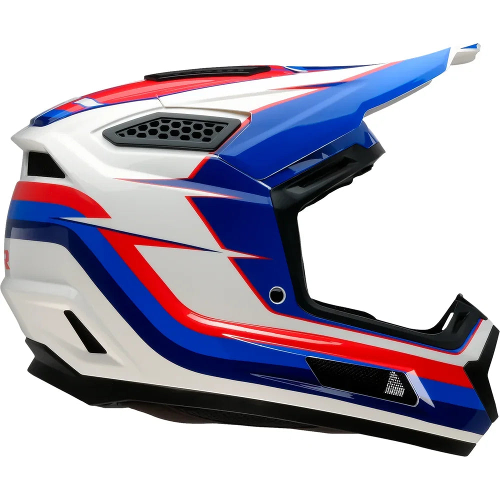 Casco Z1R Dirt Maxx Vortex Red/White/Blue