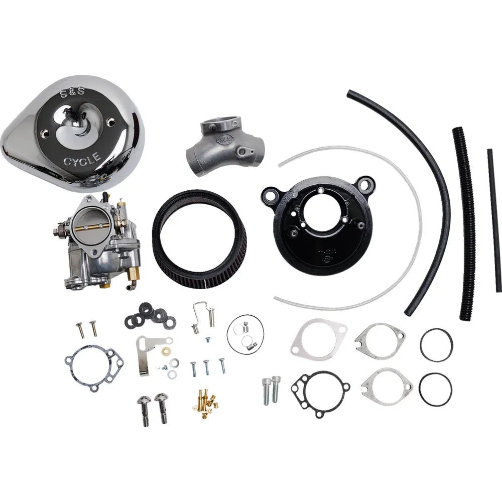 Carburador super e con kit de filtro de aire stealth