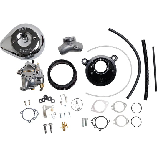 Carburador super e con kit de filtro de aire stealth