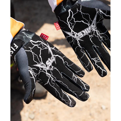 Guantes brady baker lightning con tiras