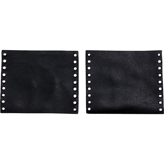 Grip Cover - Twist - Leather - Harley Davidson - Black