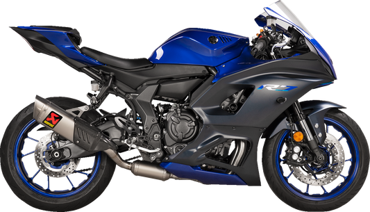 Escape Akrapovic - Racing Line Exhaust System - Titanium - Yamaha R7