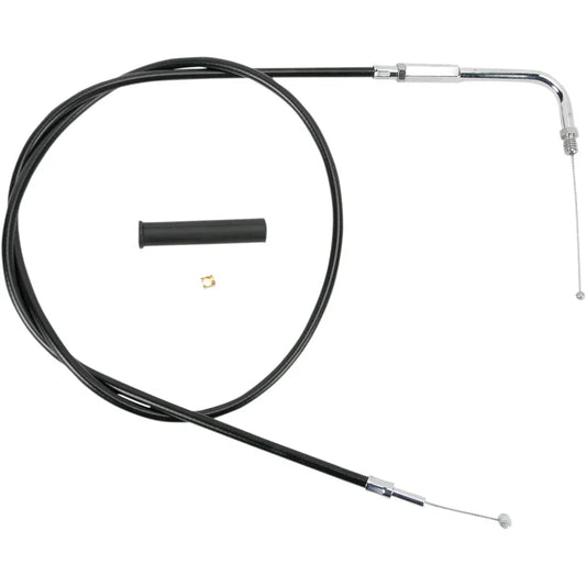 Cable de acelerador/ralentí de vinilo negro