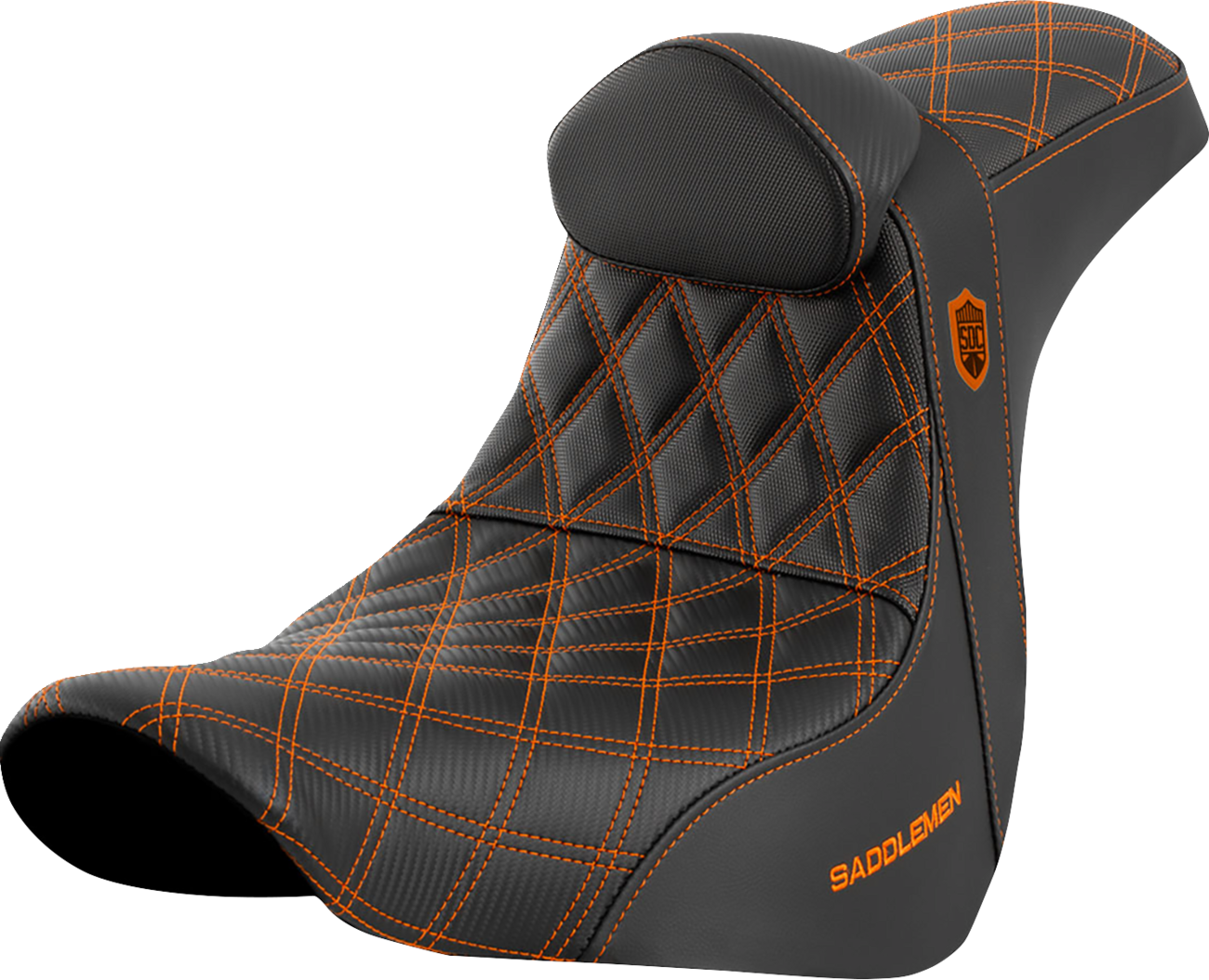 Asiento Pro Series SDC Performance Grip - Asiento Pro Series SDC Performance - con respaldo - Costura naranja - FL/FX '18 -'23