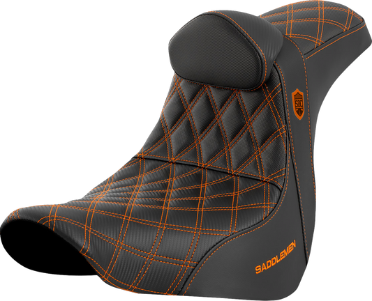 Asiento Pro Series SDC Performance Grip - Asiento Pro Series SDC Performance - con respaldo - Costura naranja - FL/FX '18 -'23