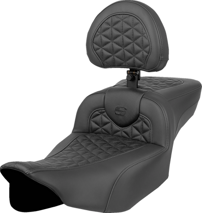 Asiento con tres agarres RoadSofa™ de alcance extendido - Asiento con tres agarres RoadSofa™ - Alcance extendido - con respaldo - FLH/FLT '23-'24