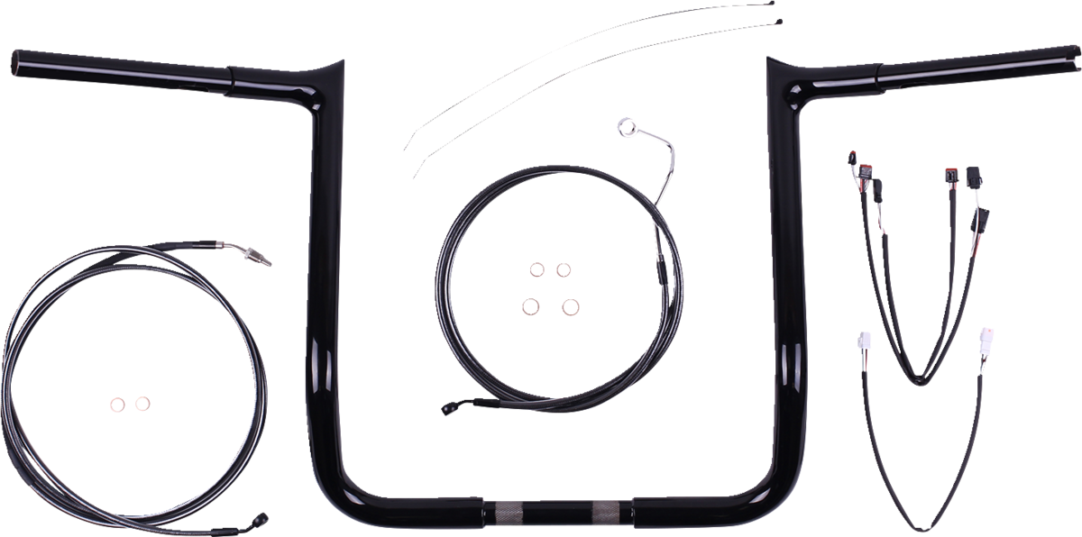 Kit de manillar Viking Warrior - Kit de manillar Viking Warrior - 12" - Black Pearl™