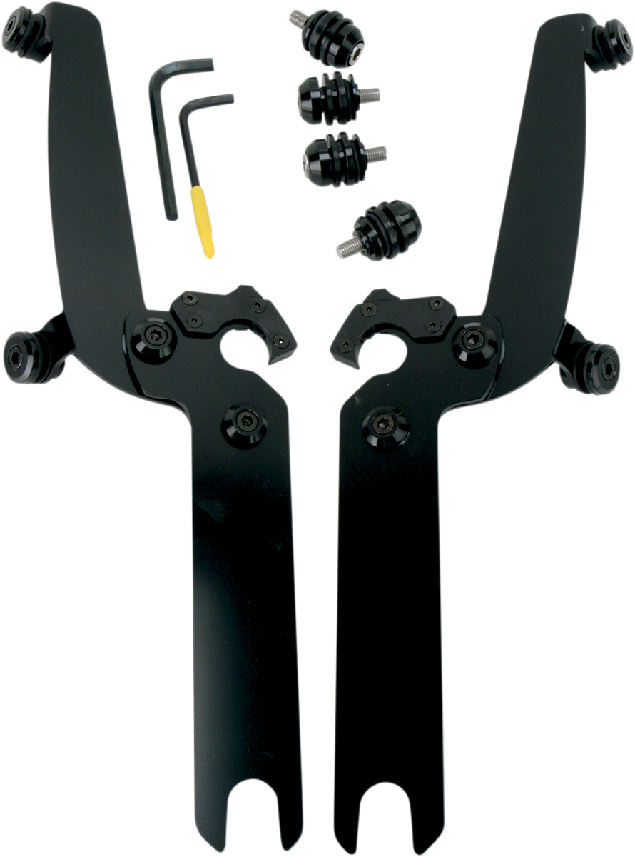 Kit de montaje completo Sportshield Trigger-Lock - Kit de montaje Sportshield Trigger-Lock - Negro - Cubierto