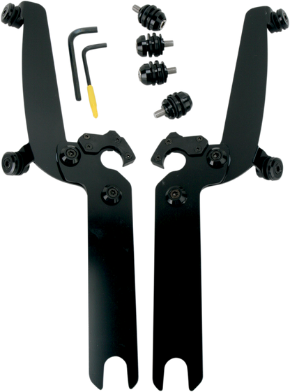 Kit de montaje completo Sportshield Trigger-Lock - Kit de montaje Sportshield Trigger-Lock - Negro - Cubierto