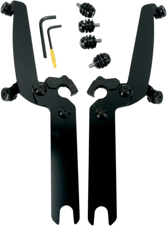 Kit de montaje completo Sportshield Trigger-Lock - Kit de montaje Sportshield Trigger-Lock - Negro - Cubierto