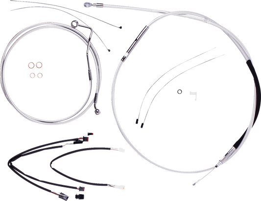 Kit de instalación de manillar de diseñador Sterling Chromite II® - Kit de instalación de manillar de diseñador Sterling Chromite II® - 15"-17" - FLTR '21-'23