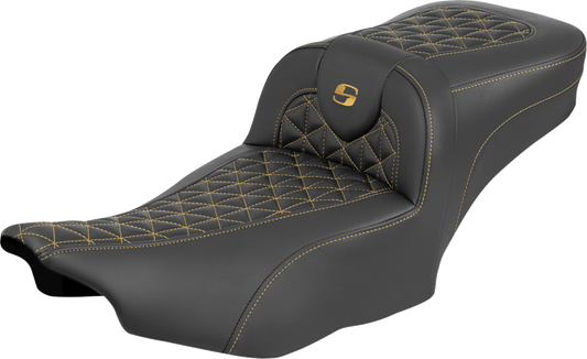 Asiento de alcance extendido Roadsofa™ - Asiento de alcance extendido Roadsofa™ - sin respaldo - Costura dorada - FLH/FLT '23-'25