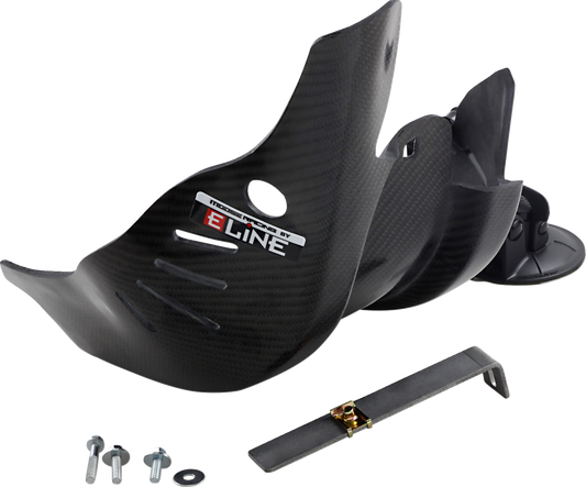 Placa protectora de fibra de carbono - Placa protectora de fibra de carbono - YZ 250F/250FX